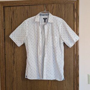 Mens Button Down Short Sleeve Shirt